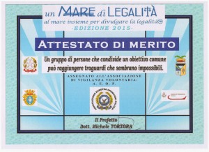 Un Mare di Legalità 2015